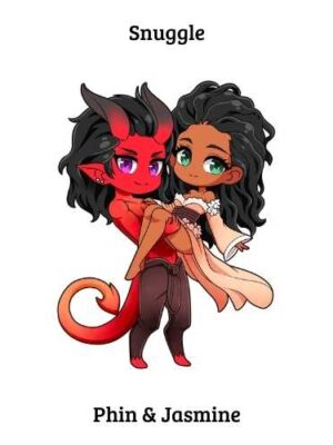 Snuggle Character Chibi Sticker
