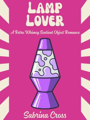 Lamp Lover Cover featuring a dark magenta with a purple lava lamp